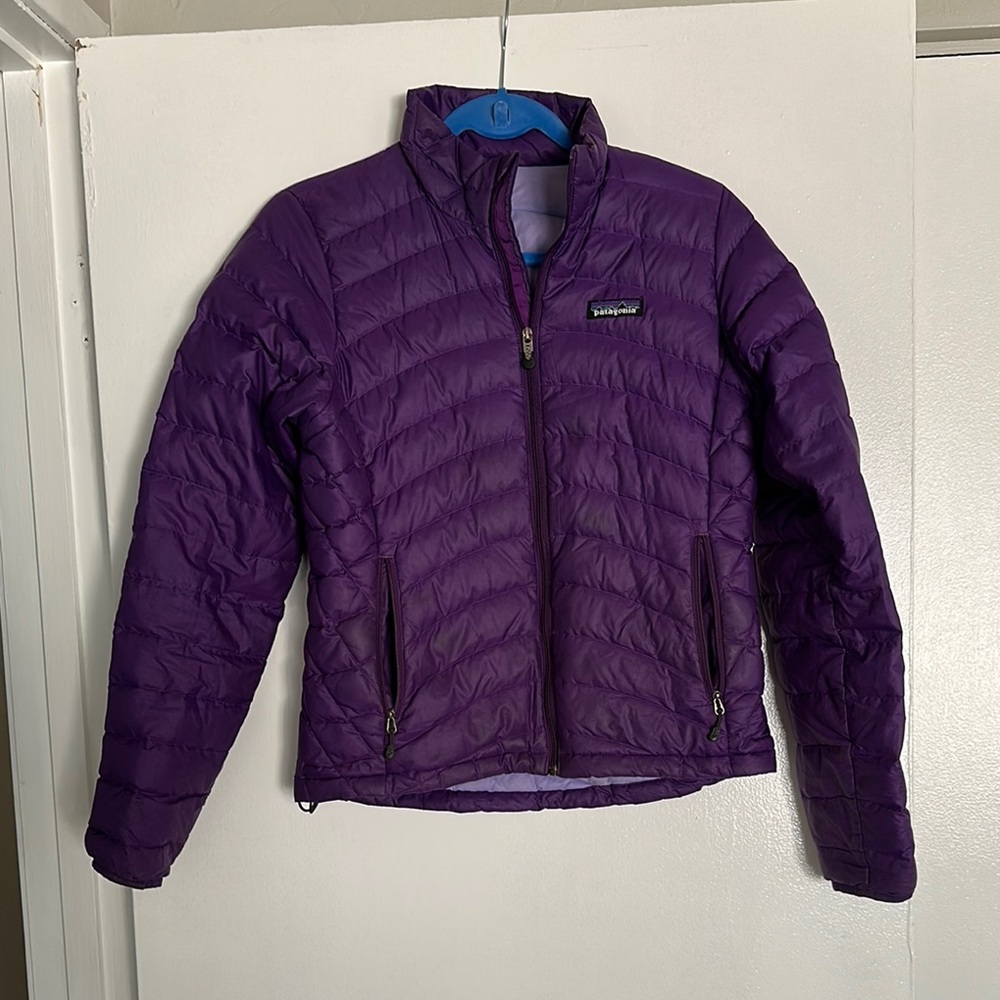 Patagonia Purple Puffer Jacket - XS